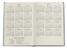 Paperblanks diář 18měsíční 2023-2024 Van Gogh’s Irises mini horizontální DE9487-6